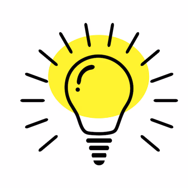 Light bulb symbolizing ideas and inspiration